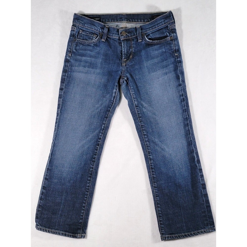 Citizens Of Humanity Kelly 63 Stretch Low-Waist Cropped Women's Jeans Size 26